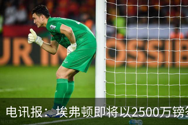 电讯报：埃弗顿即将以2500万镑签下米堡中场哈克尼